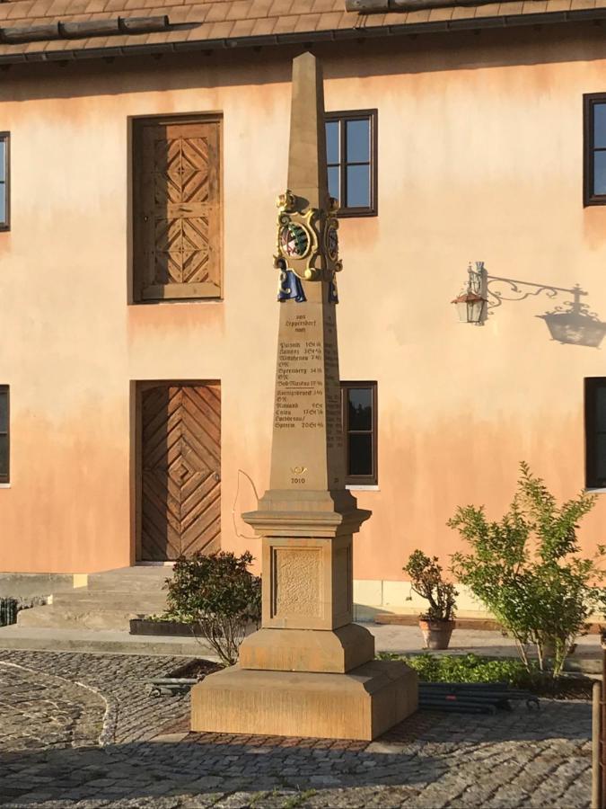 Ferienwohnung Penzlin Im Rittergut Leppersdorf Bei Dresden Wachau Eksteriør bilde