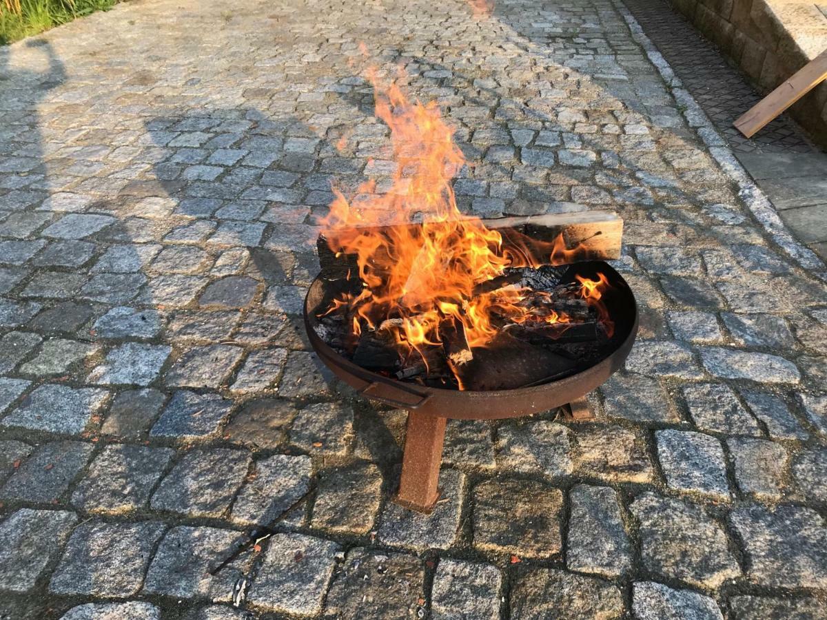 Ferienwohnung Penzlin Im Rittergut Leppersdorf Bei Dresden Wachau Eksteriør bilde